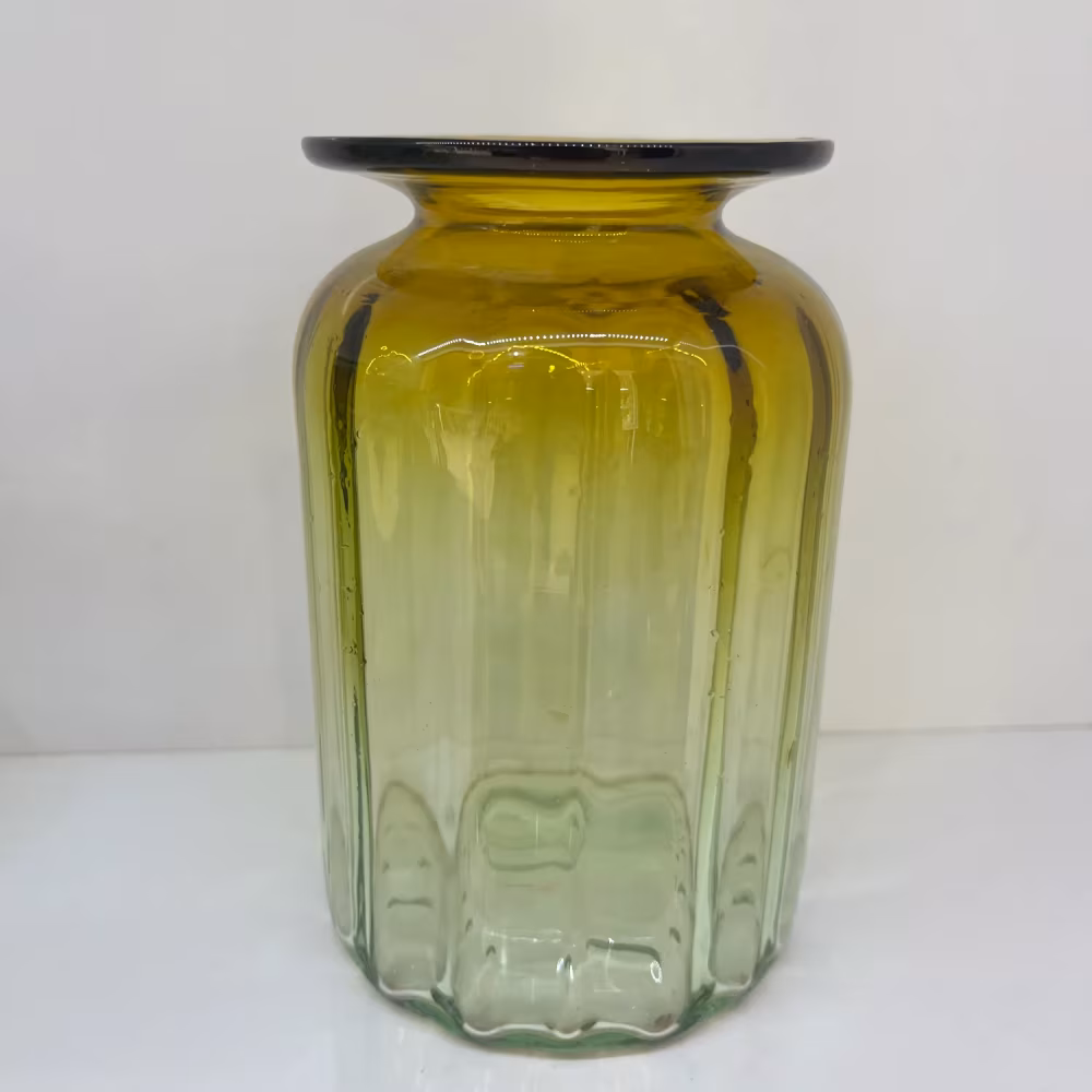 گلدان متوسط شیشه ای