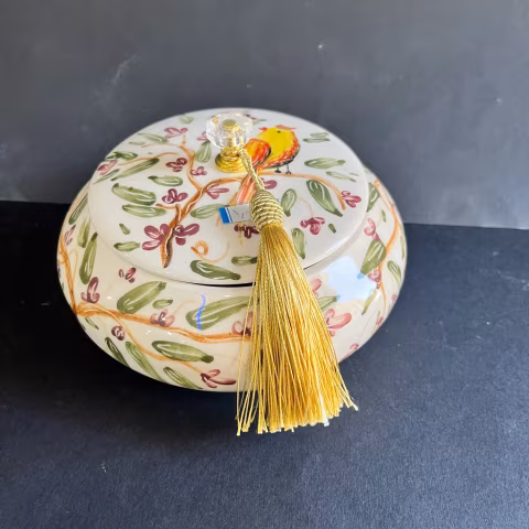شکلات خوری طرح پرنده مدل سرامیک